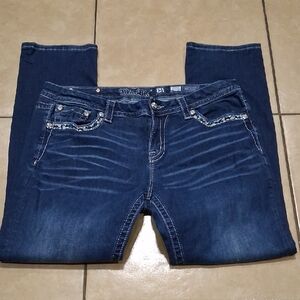 Miss Me Mid-rise Easy Skinny Size 34×31